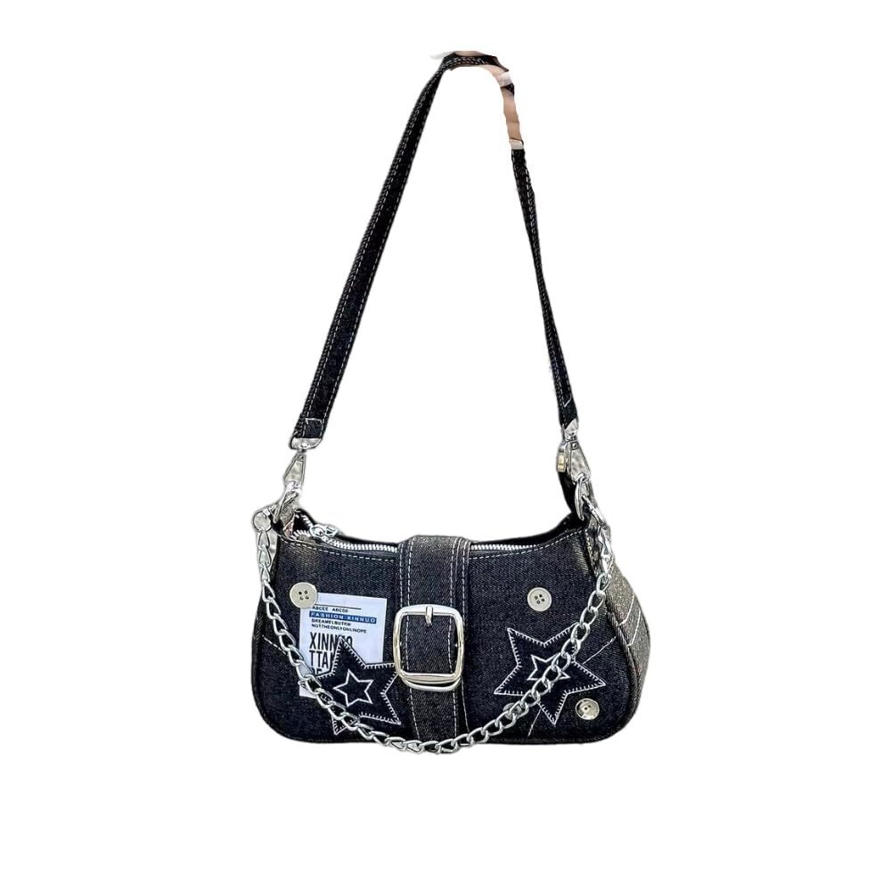 6440 Grunge Hobo Bag Fairy Grunge Shoulder Bag Y2K Vintage Crossbody Bag